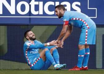 Koke, baja ante el Manchester