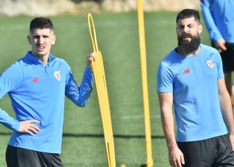 El momento de Villalibre en el Camp Nou