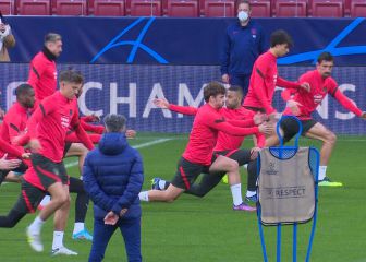 El Atlético prepara el duelo contra el Manchester United sin Koke