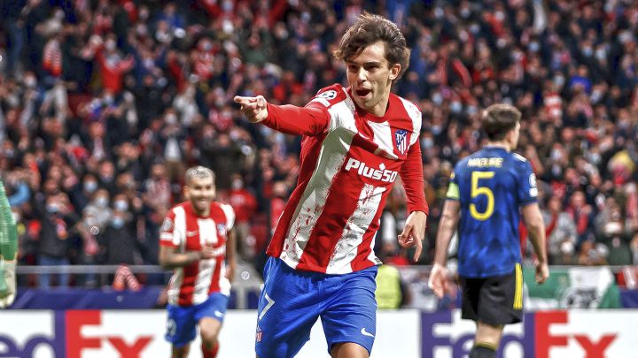 Atlético-M. United en imágenes