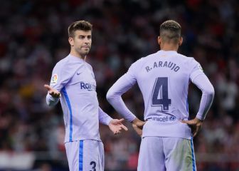 Piqué y Araújo, las grandes novedades para Nápoles