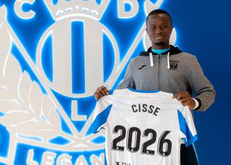 El Leganés blinda a Cissé, su nueva perla, hasta 2026