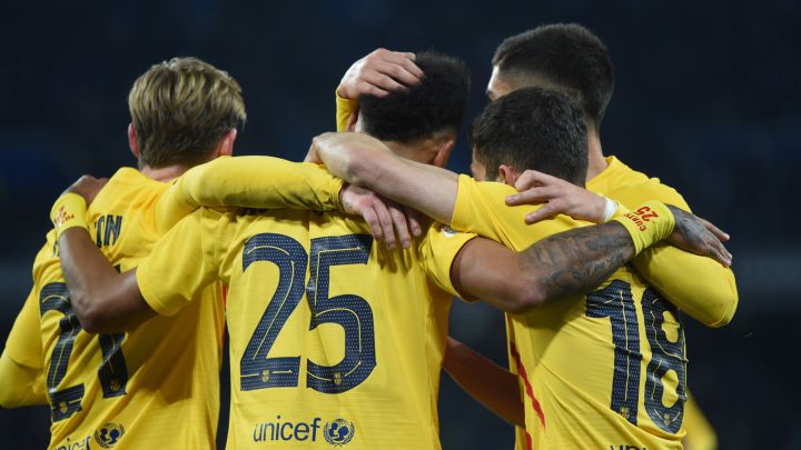 Anzai Secretario Normalización Nápoles 2-4 Barcelona: resumen, goles y resultado del partido - AS.com