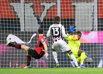 Un gol polémico del Udinese vuelve a parar al Milan