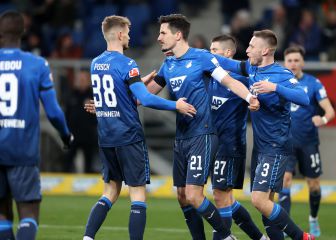 Un doblete de Baumgartner sitúa al Hoffenheim en Champions