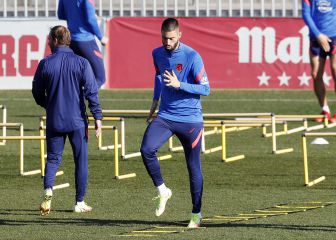 Carrasco, novedad ante el Celta