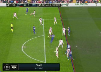 Polémica en el Rayo-Real Madrid: gol anulado a Casemiro, manotazo a Vinicius...