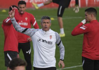 Martí debuta en el banquillo de El Molinón ante un rival temido