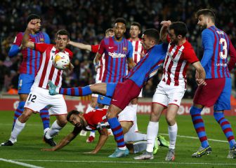 Aprobados y suspensos del Athletic: fulminados ante la calidad culé