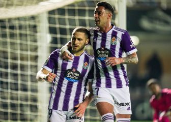 El Valladolid golea y acaricia el ascenso directo