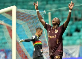 Hugo Rodallega, el ex de la Premier que domina en Brasil