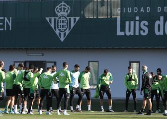 Canales, Fekir y Bellerín no se entrenan a dos días del Rayo