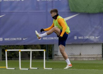 Nico y Eric se suman a los entrenamientos voluntarios