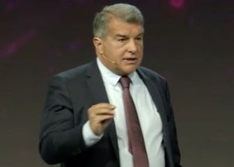 Laporta saca pecho en el Mobile World Congress sobre su gestión en el Barça: 