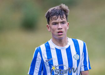 El hijo de Van der Vaart despunta