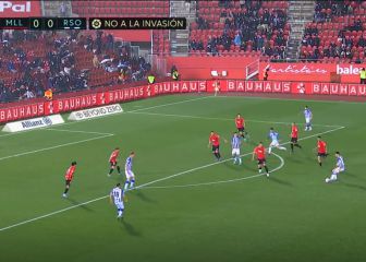 Se nos cae la baba con el primer gol de la Real y la pared de ensueño entre Silva y Merino