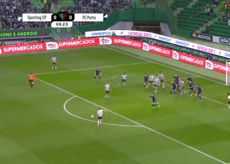 Golazo del Sporting que sufrió el Porto: Jugada de laboratorio