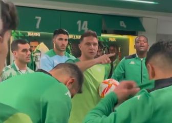 Arenga de Joaquín antes de la semifinal es viral en España