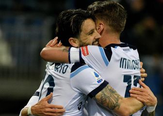 Immobile y Luis Alberto asoman al Lazio a la zona europea