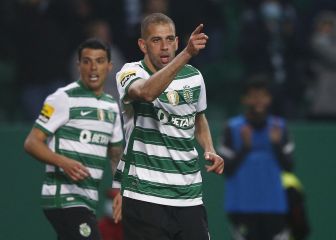 Slimani da la victoria al Sporting de Portugal frente al Arouca