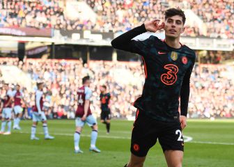 El Chelsea golea al Burnley al son de Havertz