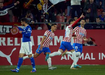 Baena y Stuani ponen en vuelo a un Girona que deja KO al Oviedo
