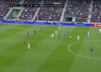 El inusual error de Pedri: Asiste al rival y Ter Stegen no lo evita