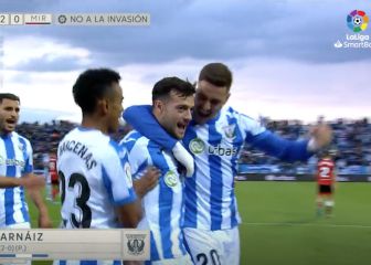 El Leganés doblega al Mirandés