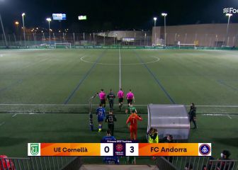 Resumen y goles del Cornellá vs. Andorra de la Primera RFEF