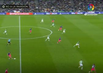 Este sí es De Paul: pase al hueco milimetrado para la carrera de Llorente en el 1-2 del Atlético