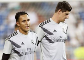 La gélida relación de Keylor con Courtois