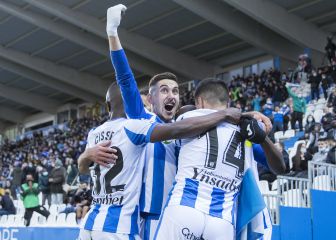 El Leganés, ‘colíder’ desde Burgos