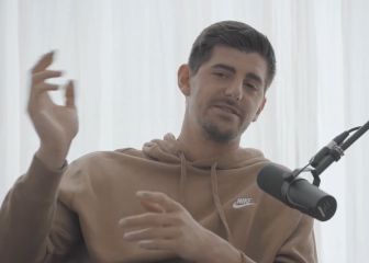 Courtois desvela su 'afición' secreta durante los partidos
