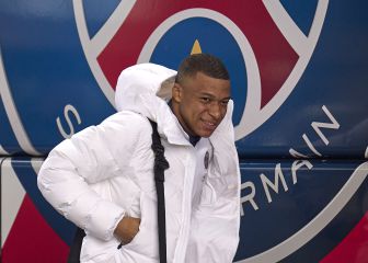 Las imágenes de la llegada del PSG a Madrid