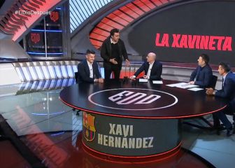 'Xavi' entra en plató con un objeto que va a traer cola y vean la que le lía a Maldini