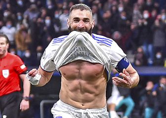 Real Madrid-PSG: la victoria, el triplete de Benzema, todo en imágenes