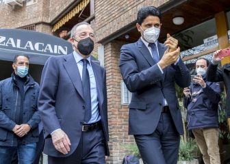 Florentino 'cumple' con Al Khelaïfi