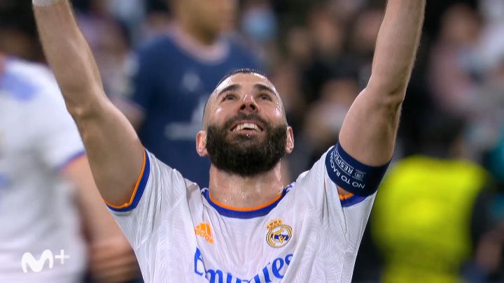 El delirio total, éxtasis extremo: el golazo de Benzema que ya es historia del Madrid en Europa