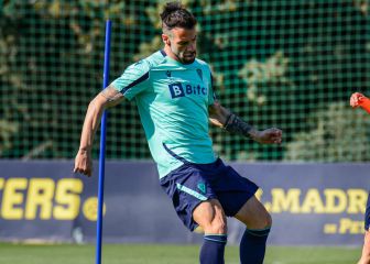 Sergio apadrina el resurgir goleador de Álvaro Negredo