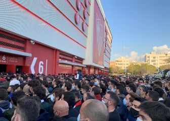 El Sevilla disculpa el caos en los accesos ante el West Ham