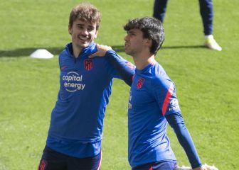 João Félix-Griezmann en ataque y la manija para el capitán Koke
