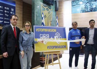 El Málaga destinará un euro por entrada vendida para ayudar a Ucrania