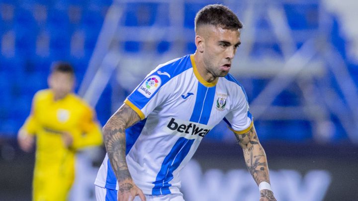 Rober Ibáñez, único fichaje invernal del Leganés que no ha sido titular