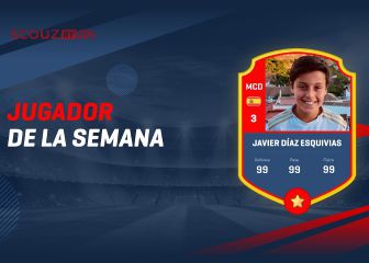 Conoce a Javier Díaz, jugador de la semana en SCOUZ BY AS: polivalencia en ataque