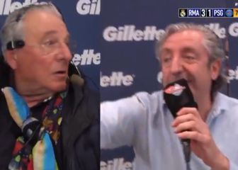 Una de las reacciones más buscadas: esto hizo Pedrerol con el 3-1 del Madrid