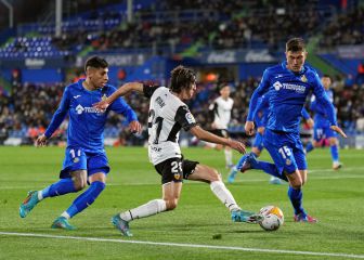 Aprobados y suspensos del Getafe: Borja se topa con el VAR