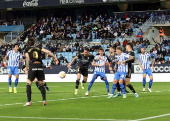 El Málaga no puede con la Ponfe y La Rosaleda es su nueva pesadilla