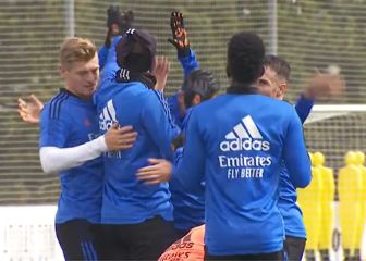 El Real Madrid sigue preparando el partido ante el Mallorca