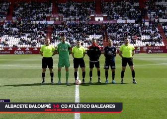 El Albacete vence por la mínima al Atlético Baleares