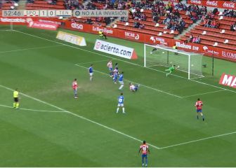 Remontada del Tenerife en El Molinón